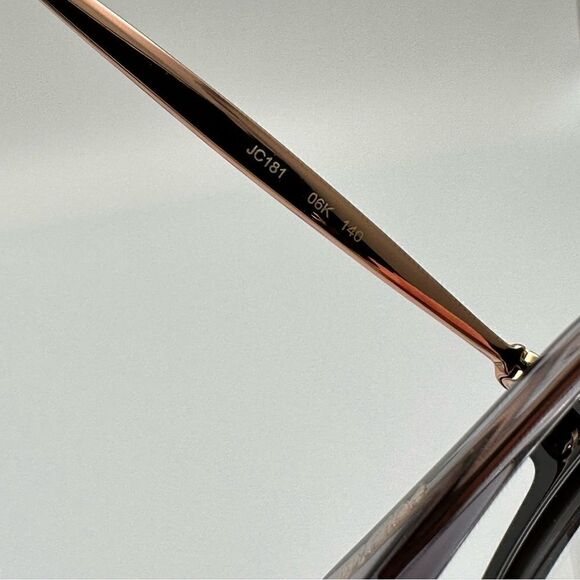JIMMY CHOO Eyeglasses JC181 06K Black/Gold Women NEW main image 5